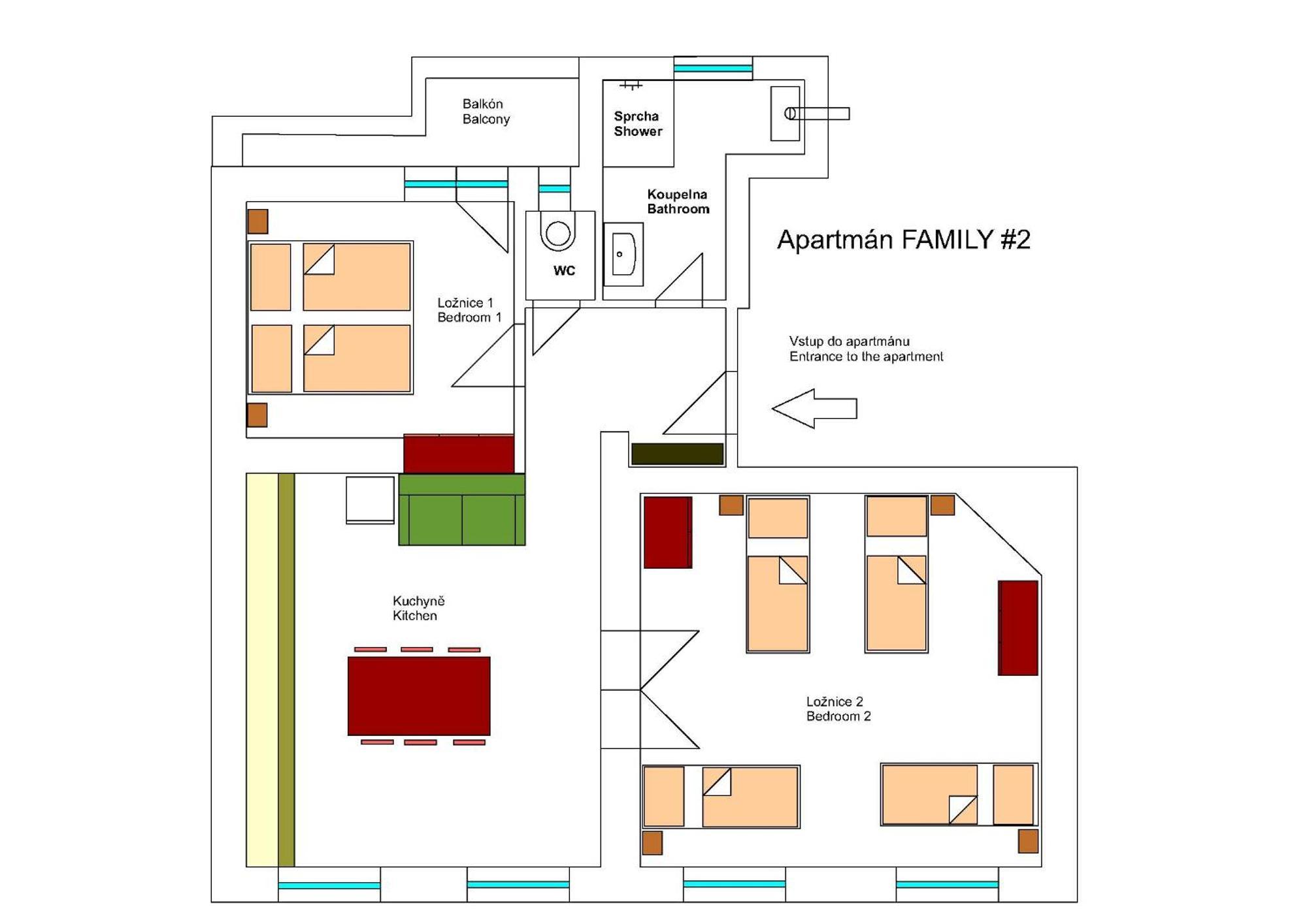 Apartmány pod Divadlem Znojmo Exterior foto